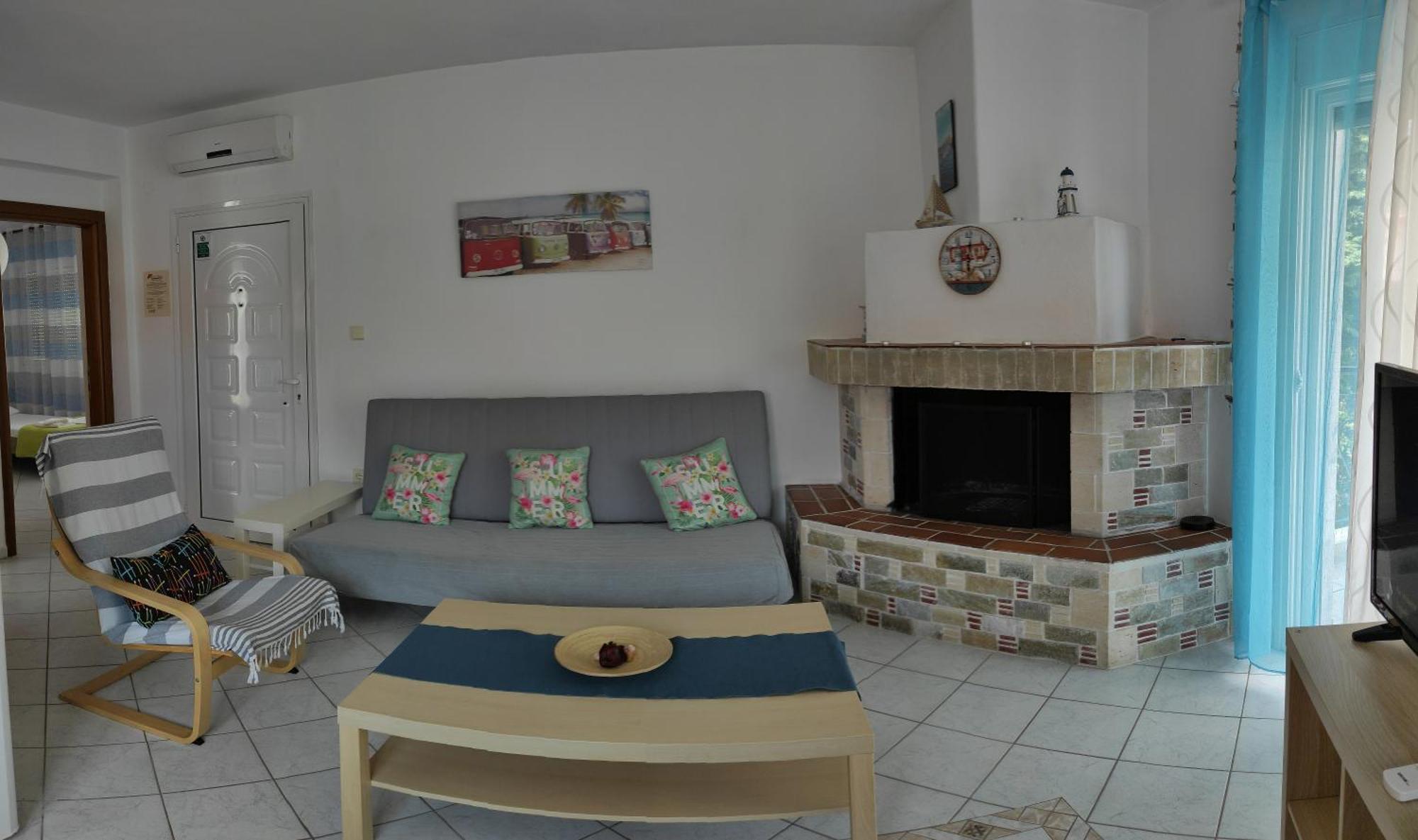 Roses Rt Apartments Skioni I Nea Skioni Ngoại thất bức ảnh